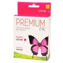 Cartouche compatible Premium Ink Brother LC61 XL - Magenta - 750 pages