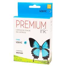 Cartouche compatible Premium Ink Brother LC61 XL - Cyan - 750 pages