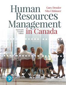 Human Resource Management in  Canada :  14 th canadian ed.