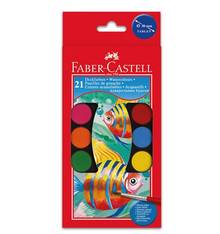 Aquarelle Faber-Castell ensemble 21 couleurs