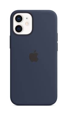 Étui Apple Silicon Case avec MagSafe - iPhone 12 mini - Marine intense