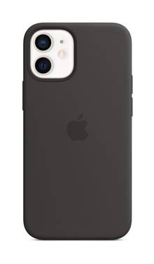 Étui Apple Silicon Case avec MagSafe - iPhone 12 mini - Noir