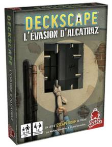 jeu de societé Deckscape 7 : L'évasion d'Alcatraz (Fr)