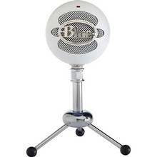 Microphone de Bureau Logitech Blue Snowball - Filaire (USB) - Blanc