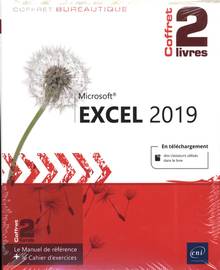 Excel 2019 : le manuel de référence + le cahier d'exercices : coffret de 2 livres