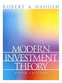 Modern Investment Theory : 5e édition