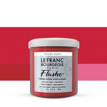 Flashe Emulsion vinylique Lefranc Bourgeois 125ml Rouge rubis PV19
