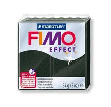 Pâte à modeler Fimo Effect 57g Noir perlé