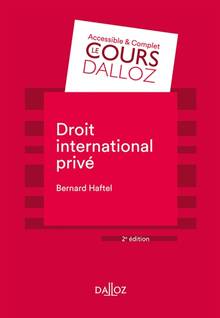 Droit international privé : 2020 2e édition