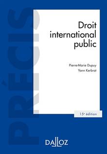 Droit international public : 2020 15e édition