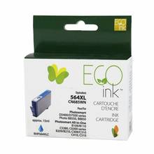 Cartouche de remplacement recyclée Eco Ink pour HP 564XL - Cyan - 750 pages