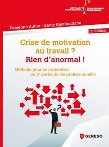 Crise de motivation au travail ? Rien d'anormal ! : méthode pour se (re)motiver en 2e partie de vie professionnelle : 3e ed.