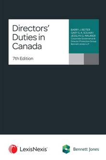 Directors' Duties in Canada, 7th Edition