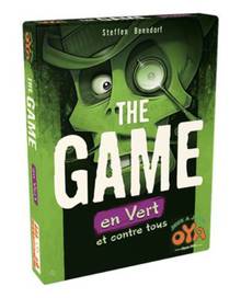jeu de societé THE GAME EN VERT (FR)          OYA-GAMEVERT-001