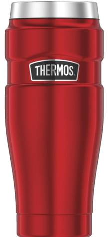 Verre isotherme THERMOS   470ml,           ROUGE       8.4 x 8.4 x 19.8