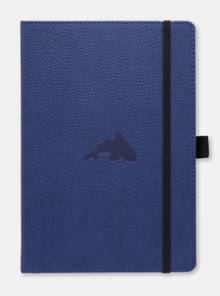 Carnet Dingbats* Wildlife A6    BALEINE    Ligné      BLUE