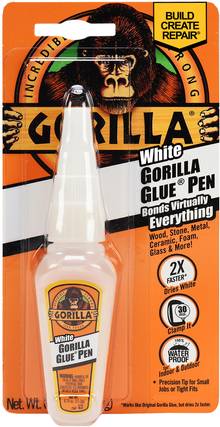 Colle blanche Gorilla crayon de précision 0.75oz