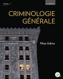 Criminologie générale - 4e édition