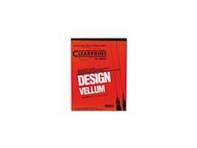 Tablette papier à tracer 16lb/60g Clearprint 1000H Vellum 100% coton 8.5