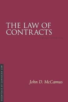 The law of contracts 3ed