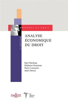 Analyse économique du droit - 3e édition