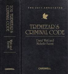 The 2022 Annotated Tremeear's Criminal Code