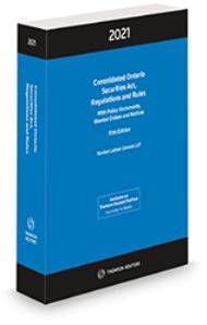 Consolidated Ontario Securities Act, Regulations and Rules