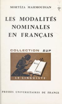 Les modalités nominales en français