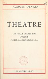 Théâtre de Jacques Deval