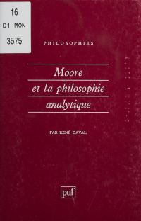 Moore et la philosophie analytique