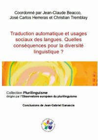 Traduction automatique et usages sociaux des langues