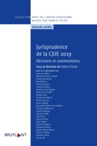 Jurisprudence de la CJUE 2019