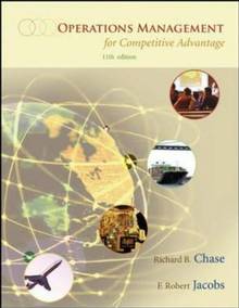Operations management for competitive advantage 11/ed. ÉPUISÉ