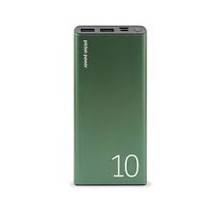 Batterie LOGiiX Power Piston - 10000 mAh - Vert - Téléphone | Tablette - Mini-USB, USB, USB-C