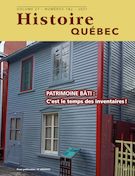 Histoire Québec. Vol. 27 No. 1-2,  2021