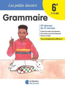Grammaire 6e, 11-12 ans