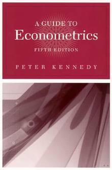 A Guide to Econometrics : 5e  édition