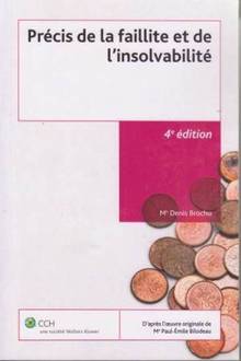 Précis de la faillite et de l'insolvabilité 6e edition