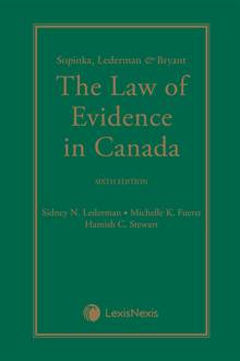 The law of evidence 6th edition