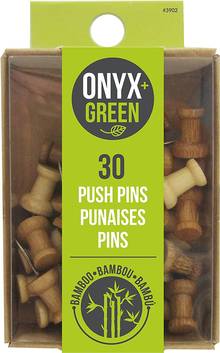 Punaises en bambou Onyx boite/30