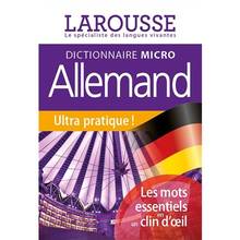 Dictionnaire micro Larousse allemand : Français-allemand, allemand-français