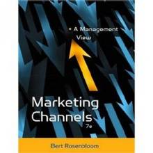 Marketing Channels and Management View 7 ed.            ÉPUISÉ