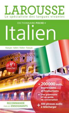 Dictionnaire poche + Italien : français-italien, italien-français