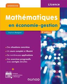 Mathématiques en économie-gestion : 2e édition